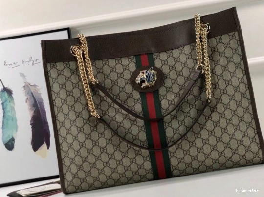Hyperpeter Gucci tote large Rajah 0807